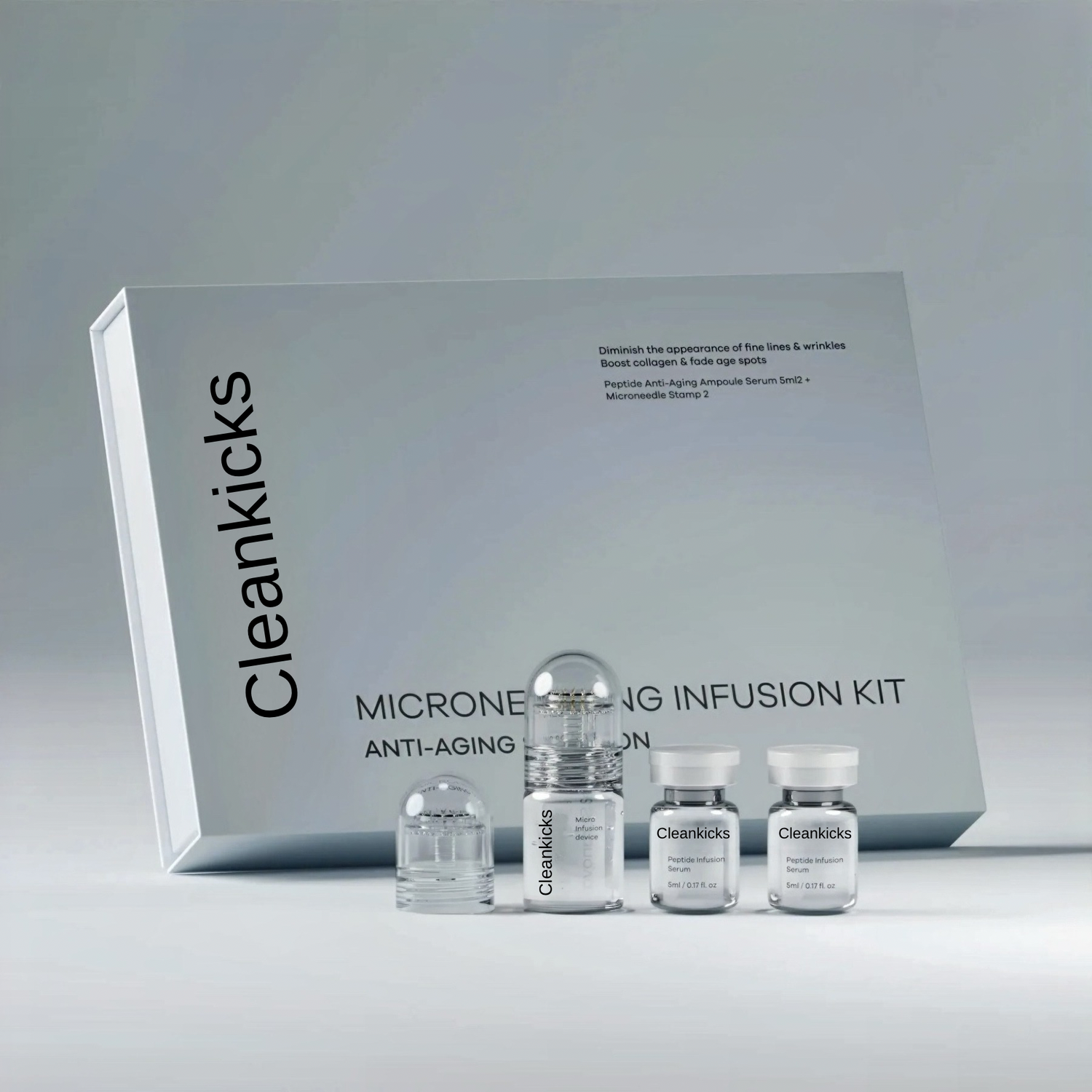 CleanKicks™ | Micro infusion-Hautpflegesystem